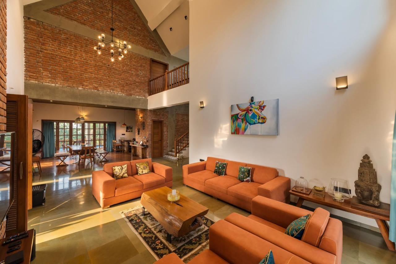 Saffronstays Happy Fields, Pune - Luxury Farmstay With Farm To Table Food المظهر الخارجي الصورة