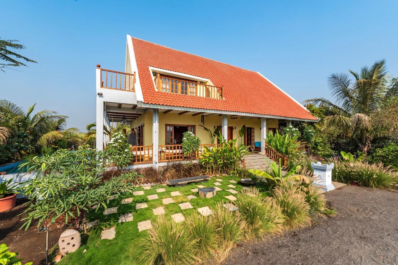 Saffronstays Happy Fields, Pune - Luxury Farmstay With Farm To Table Food المظهر الخارجي الصورة