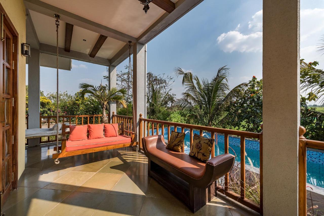 Saffronstays Happy Fields, Pune - Luxury Farmstay With Farm To Table Food المظهر الخارجي الصورة