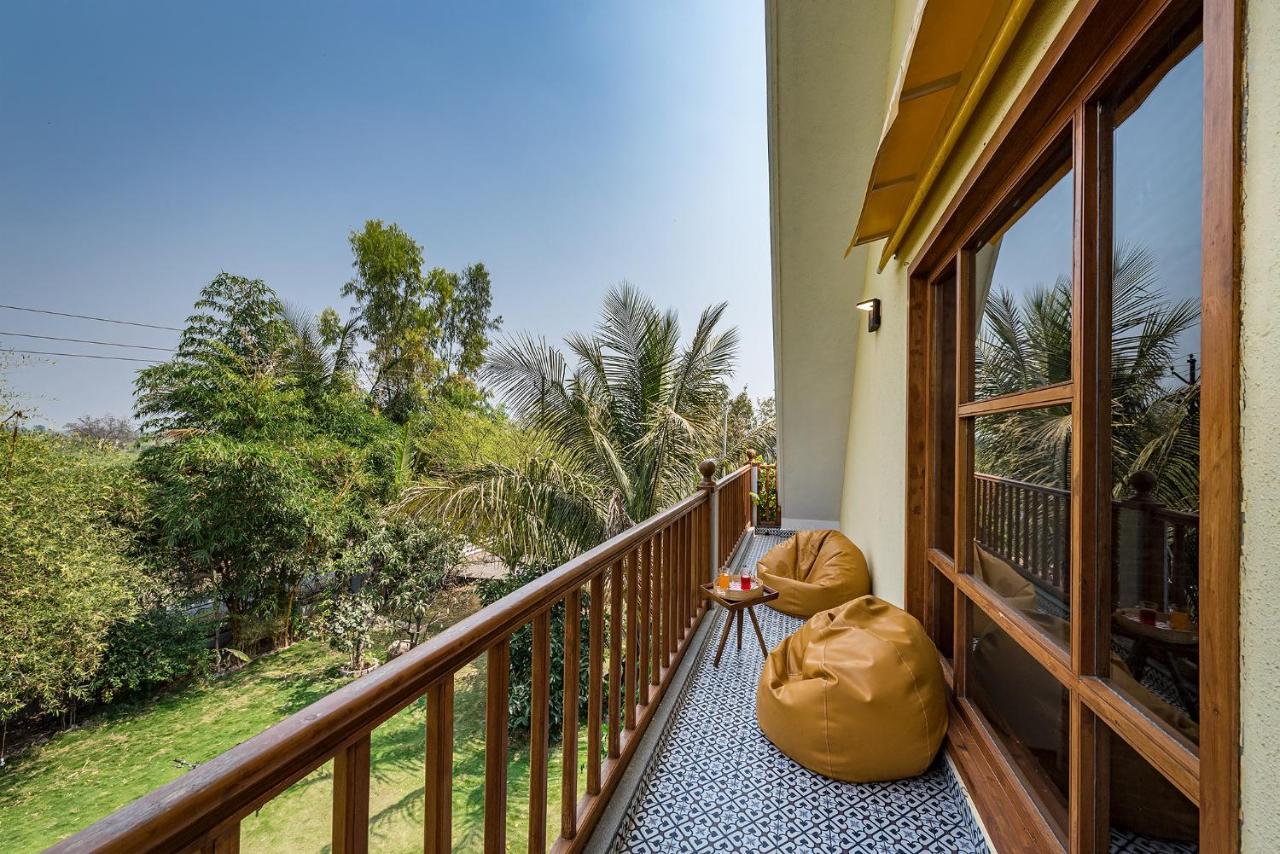 Saffronstays Happy Fields, Pune - Luxury Farmstay With Farm To Table Food المظهر الخارجي الصورة